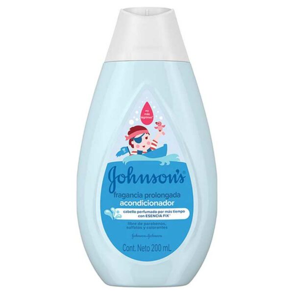 Johnson's-Baby-Acondicionador-Fragancia-Prolongada-con-Esencia-Fix,-200-ml-Front Johnson's Baby Acondicionador Fragancia Prolongada con Esencia Fix, 200 ml