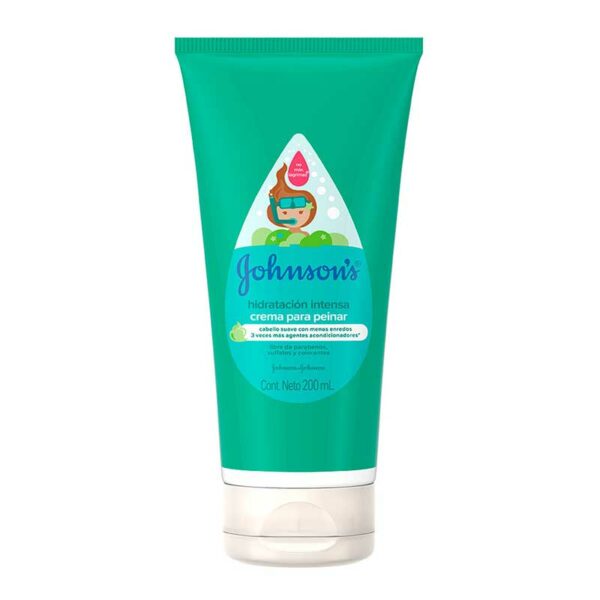 Johnson's Baby Crema para Peinar Hidratación Intensa, 200 ml