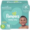 Pañales-Pampers-Baby-Dry-No.-5-(78-uds)-Front-3 Pañales Pampers Baby-Dry No. 5 (78 uds)