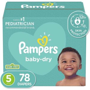 Pañales Pampers Baby-Dry No. 5 (78 uds)