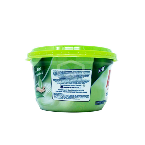 Lavaplatos en Pasta Axion Toque Crema (425 g) - Back Lavaplatos Axion Toque de Crema Áloe Pasta, 425 g
