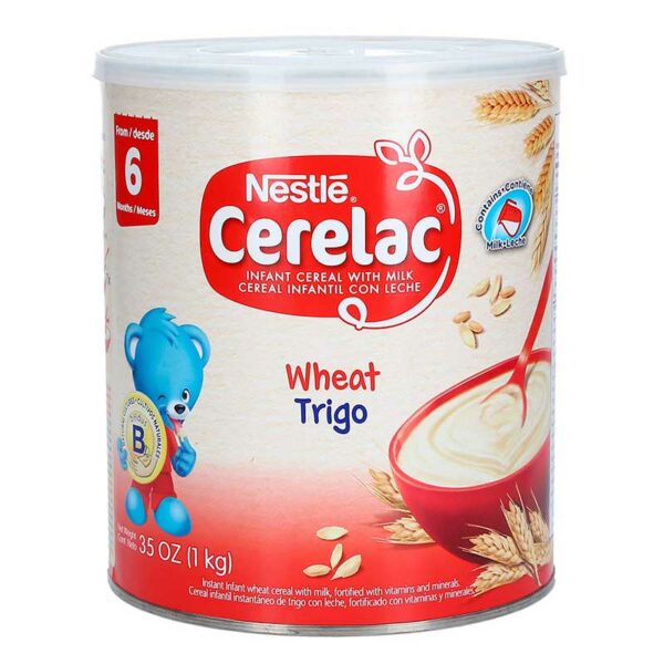 Nestlé CERELAC Cereal Infantil de Trigo, 1000 g