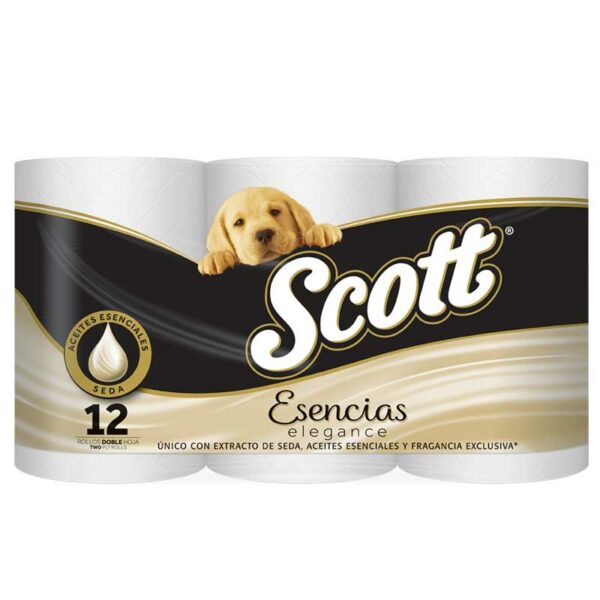 Papel Higiénico Scott Esencias, 12 uds