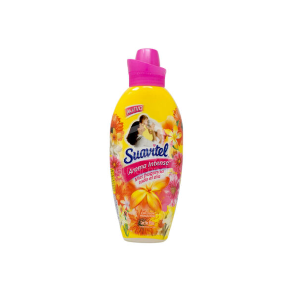 Suavitel Aroma Intenso Mas Fragancia Todo El Dia Amarillo (850 ml) - Front Suavitel Aroma Intense Explosión Primaveral, 850 ml