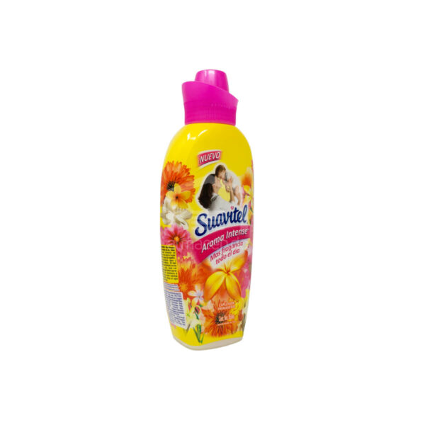Suavitel Aroma Intenso Mas Fragancia Todo El Dia Amarillo (850 ml) - Turn Suavitel Aroma Intense Explosión Primaveral, 850 ml