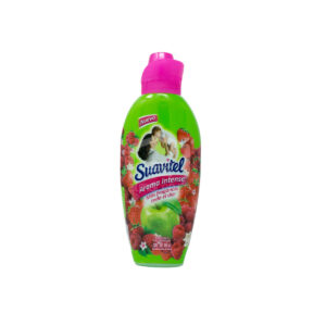 Suavitel Aroma Intenso Mas Fragancia Todo El Dia Manzana y Frusto Rojos (850 ml) - Front Suavitel Aroma Intense Manzana y Frutos Rojos, 850 ml