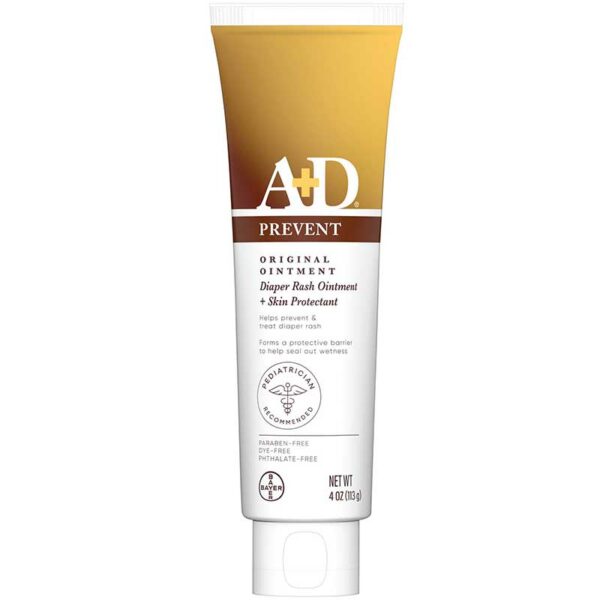 Crema de Pañal A+D Original, 4 oz