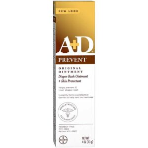 Crema de Pañal A+D Original, 4 oz