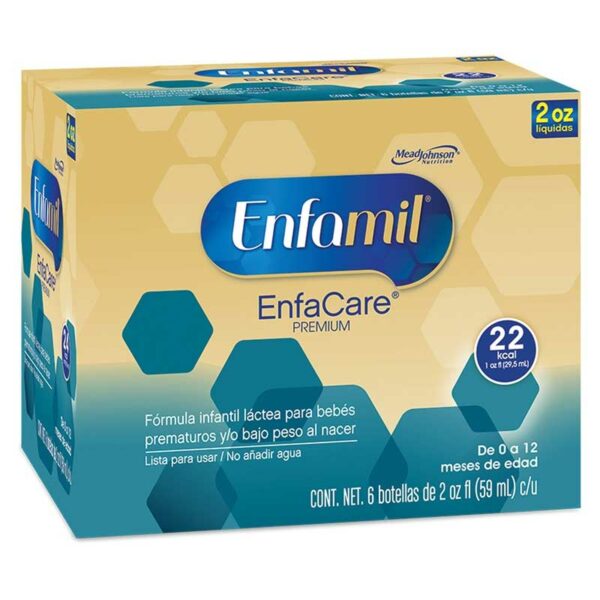 Enfamil EnfaCare Premium Fórmula Infantil Líquida 22kcal (6 x oz