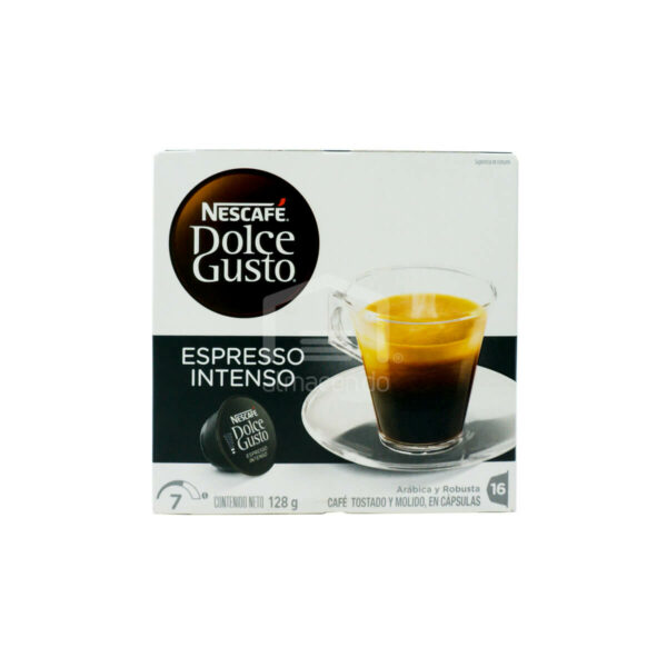 Nescafé Dolce Gusto Café Espresso Intenso (16 tazas) - Front1 Nescafé Dolce Gusto Espresso Intenso, 16 tazas