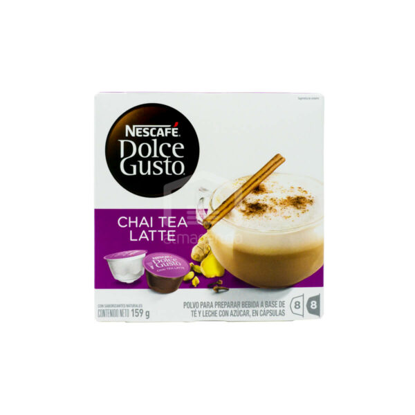 Nescafé Dolce Gusto Chai Tea Latte (16 tazas) - Front Nescafé Dolce Gusto Chai Tea Latte, 8 tazas
