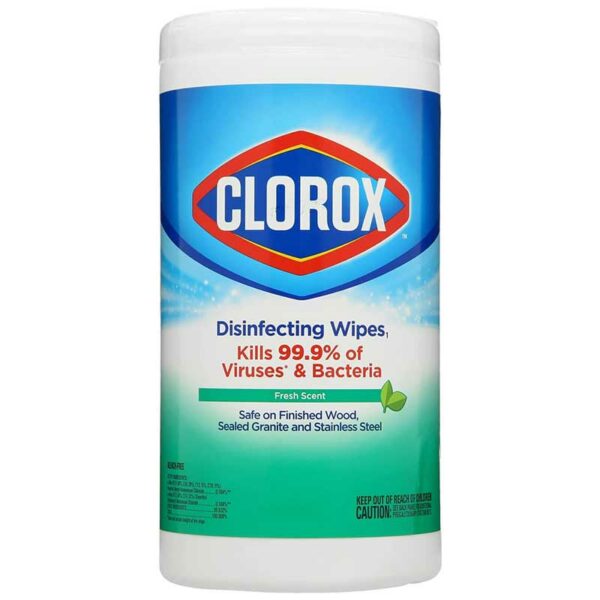 Toallitas-Desinfectantes-Clorox-Fresh-Scent-(85-uds)-Front Toallitas Desinfectantes Clorox (85 uds)