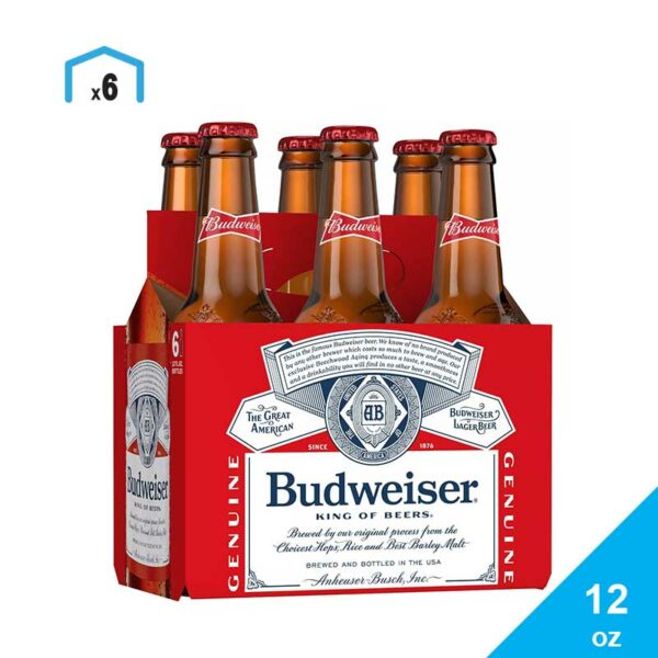Cerveza-Budweiser,-12-oz-Turn Cerveza Budweiser, 12 oz