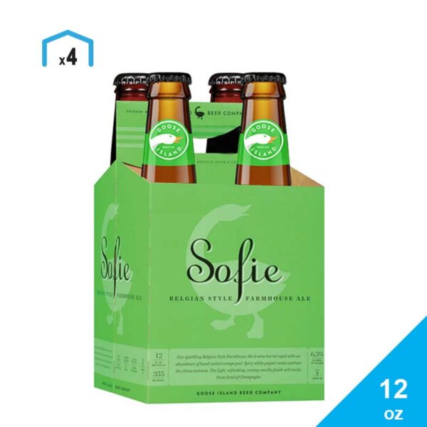 Cerveza Goose Island Sofie, 12 oz