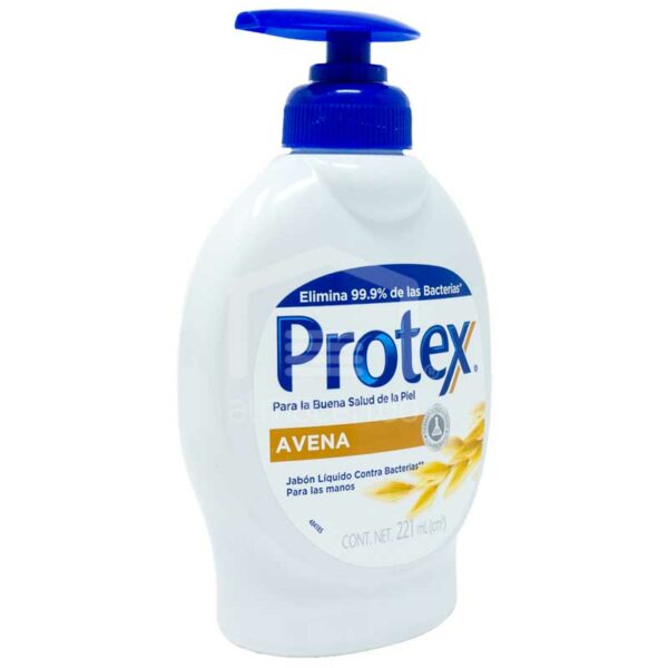 Jabon-Protex-Líquido-Avena-(221-ml)-Turn Jabón Líquido Para Manos Protex Avena, 221 ml