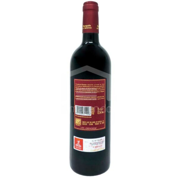 Vino Marqués de Cáceres Crianza Rioja, 750 ml