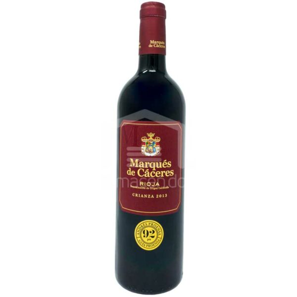 Marqués-de-Cáceres-Crianza-Rioja-Front Vino Marqués de Cáceres Crianza Rioja, 750 ml