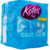 Protectores Diarios Femeninos Kotex Days Respirables, 15 uds