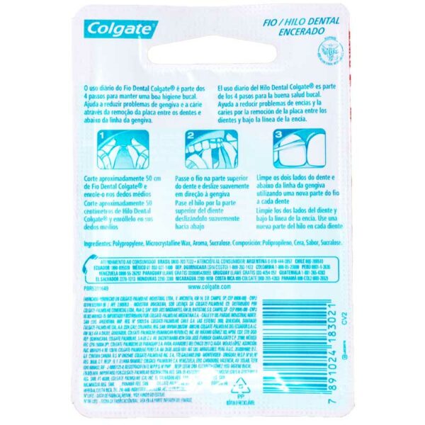 Hilo Dental Colgate Menta, 50 m