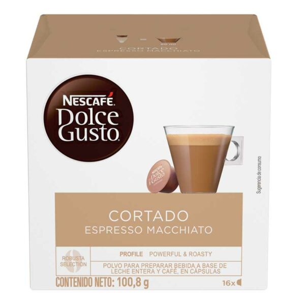 Nescafé-Dolce-Gusto-Cortado,-16-tazas-Fr Nescafé Dolce Gusto Cortado, 16 tazas