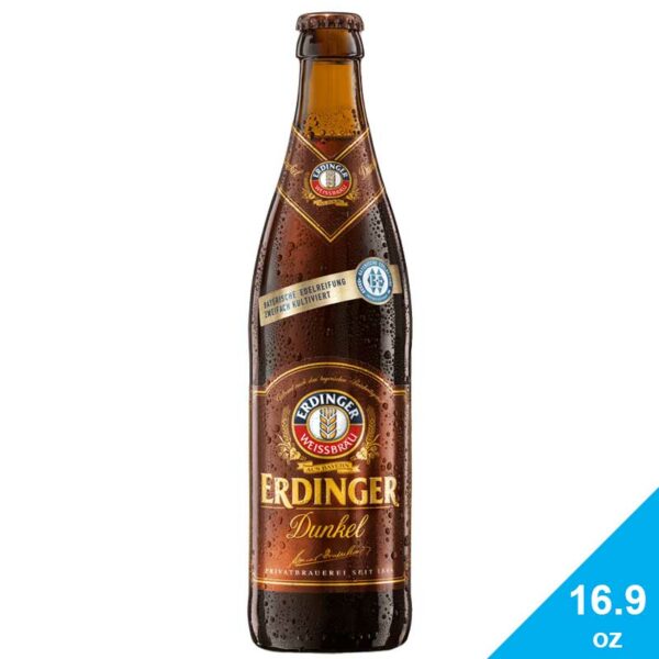 Cerveza Erdinger Dunkel 16.9 oz