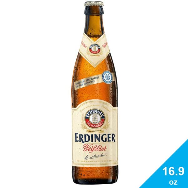 Cerveza Erdinger Weißbier, 16.9 oz