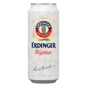 Cerveza Erdinger Weißbier - Lata, 16.9 oz