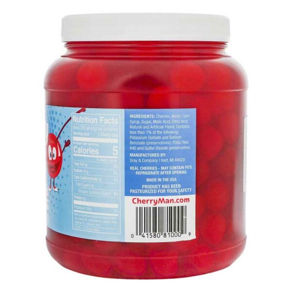 Cherry Maranschino Cherry Man, 4.6 lbs