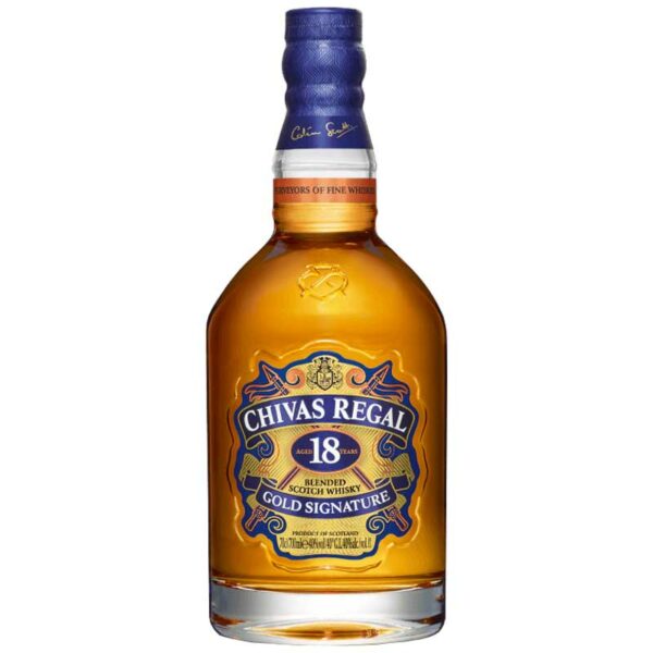 Whisky Chivas Regal 18 Años, 750 ml