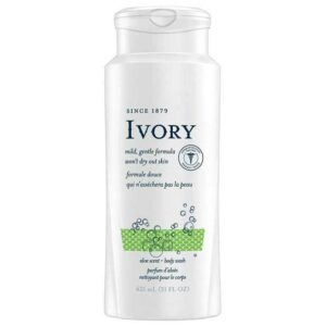 Jabón Líquido de Baño Ivory Clean Aloe Scent, 21 oz
