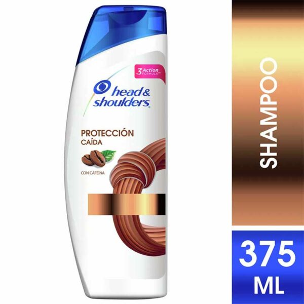 Shampoo Head & Shoulders Protección Caída, 375 ml