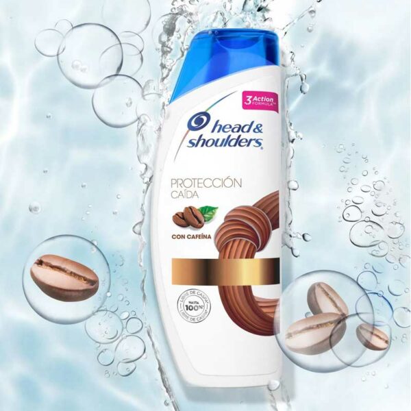Shampoo Head & Shoulders Protección Caída, 375 ml