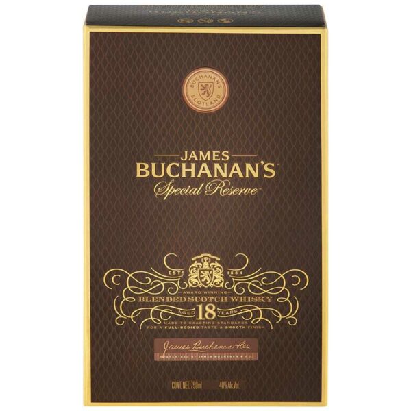 Whisky Buchanan's 18 Años Special Reserve, 750 ml
