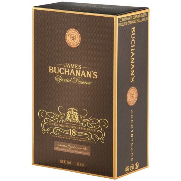 Whisky Buchanan's 18 Años Special Reserve, 750 ml
