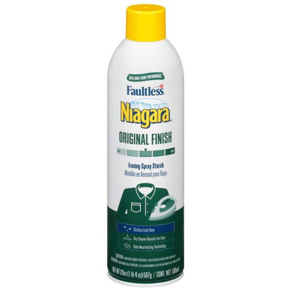 Almidón en Aerosol Niagara Suave Terminación, 20 oz