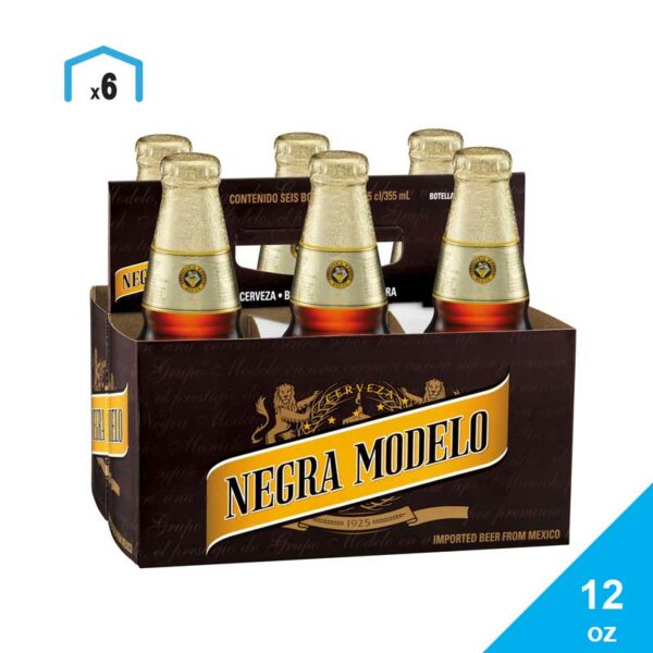 Cerveza Modelo Negra, 12 oz
