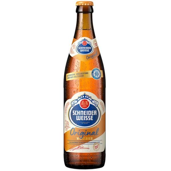 Cerveza Schneider Weisse Tap 7 Mein Original, 16.9 oz