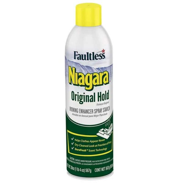 Almidón-en-Aerosol-Niagara-Original,-20-oz-Front Almidón en Aerosol Niagara Original, 20 oz