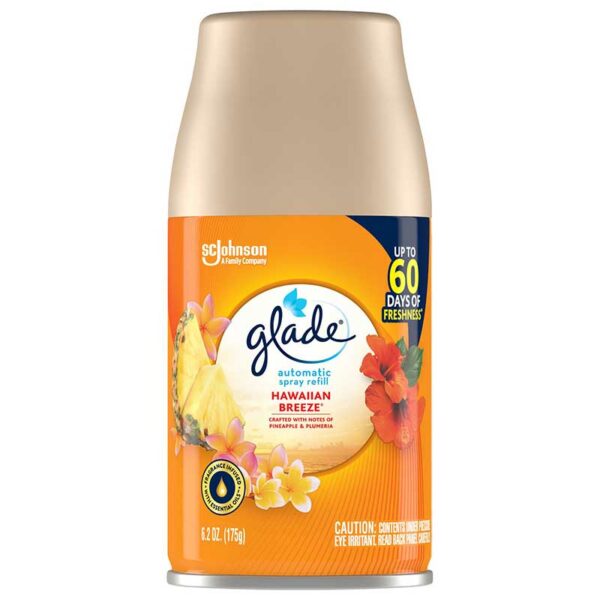 Repuesto Glade Automatic Spray Fragancia Hawaiian Breeze, 6.2 oz