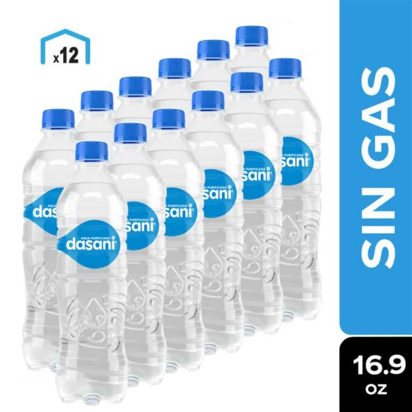 Agua Dasani, 16.9 oz Caja (20 uds)