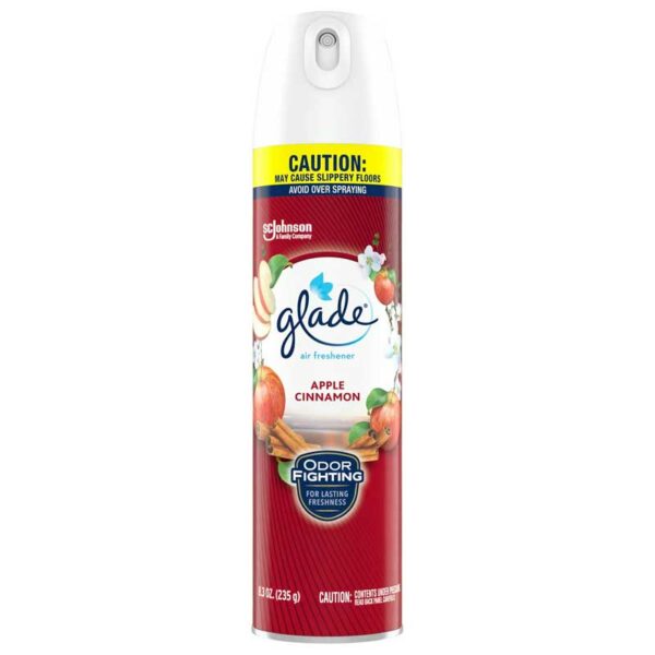 Ambientador-Glade-Fragancia-Manzana-y-Canela,-8.3-oz-Front Ambientador Glade Fragancia Manzana y Canela, 8.3 oz
