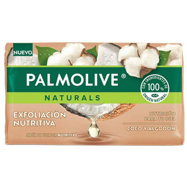 Jabón en Barra Palmolive Naturals Suavidad Exfoliante (3 uds)