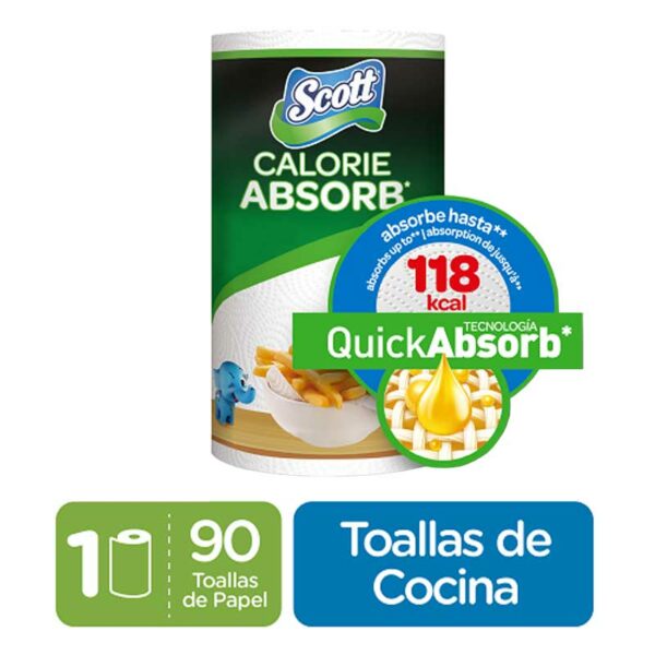 Papel Toalla Scott Calorie Absorb (1 ud)