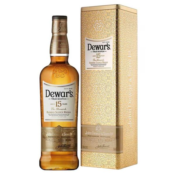 Whisky-Dewars-15-Años,-750-ml-Front Whisky Dewars 15 Años, 750 ml