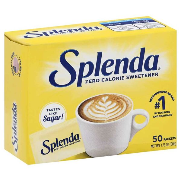 Endulzante Splenda Sin Calorías (50 uds)