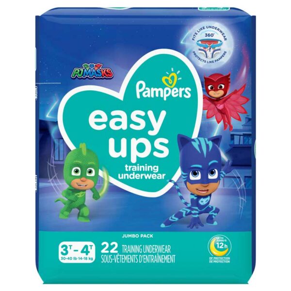 Calzoncitos de entrenamiento Pampers Easy Ups para niños (22 uds)
