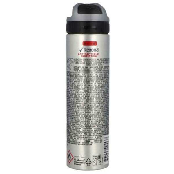 Rexona-Hombre-Antitranspirante-Aerosol-Antibacterial,-150-ml-Back Rexona Hombre Antitranspirante Aerosol Antibacterial, 150 ml