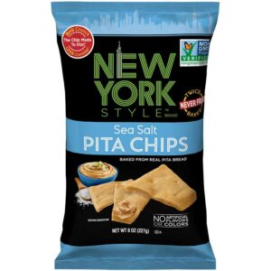 Pita Chips New York Style Sal Marina, 8 oz