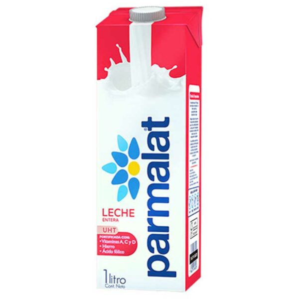 Leche Entera Parmalat, 1 L