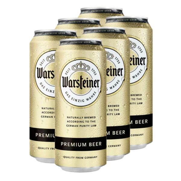 Cerveza Warsteiner Premium Lata, 16.9 oz